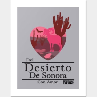 Del Desierto de Sonora Con Amor II Posters and Art